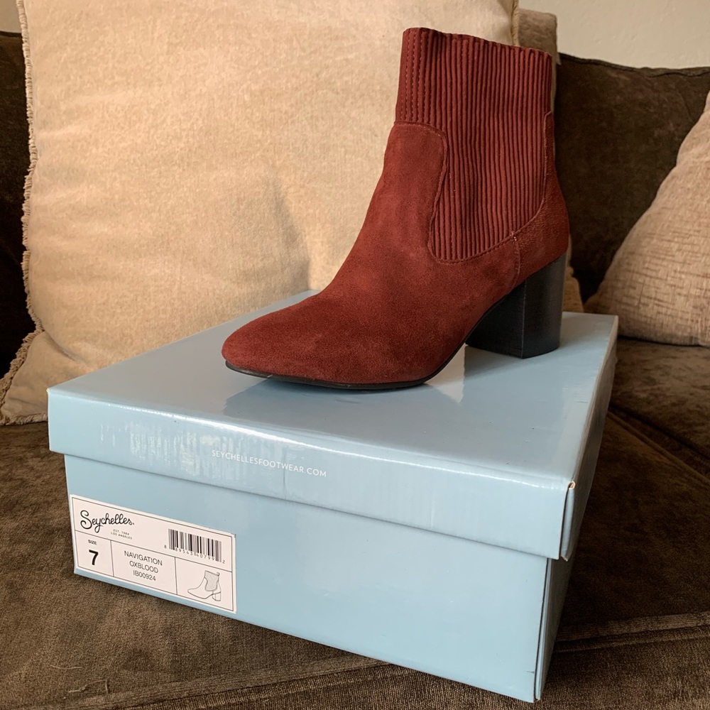 Seychelles Navigation Suede Ankle Boot